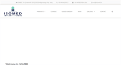 Desktop Screenshot of isomed-implants.com